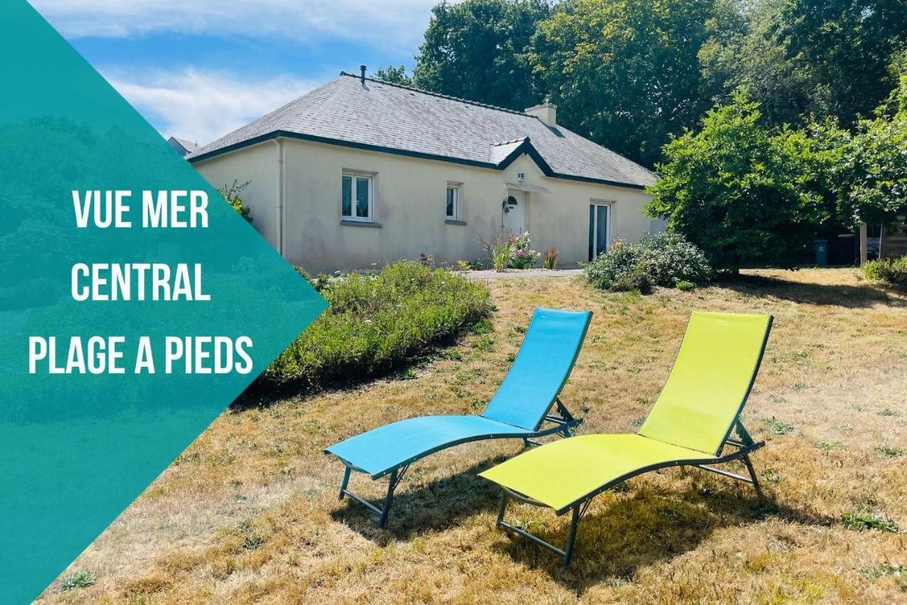 Maison Spacieuse A Deux Pas De La Plage Roscanvel Bagian luar foto